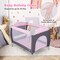 Babyjoy 3 in 1 Baby Playard Portable Infant Nursery Center w/ Zippered Door Pink/Grey/Pink & White/Green